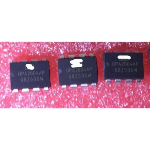 10pcs/lot OPA2604 OPA2604A OPA2604AP DIP8 NEW