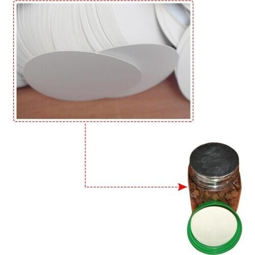 26mm PET Bottle Cap Sealing Foil Laminated Plastic Aluminum Foil Bottle Lid Induction Sealer Cap Liners 1000PCS