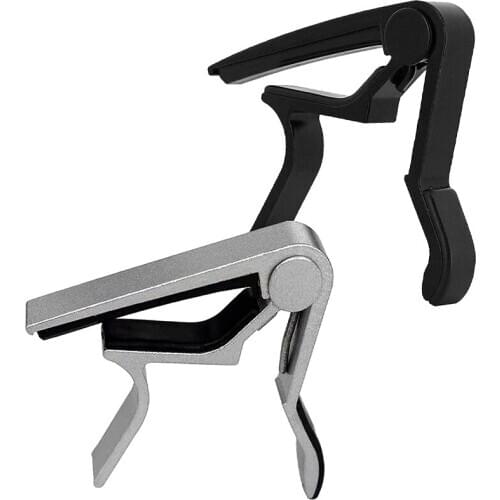 2 Capo Kapo Guitar Triggers for Acoustic, Electric Guitar, Ukulele, Banjo, Folk Guitar, Instrument for Electric Bass