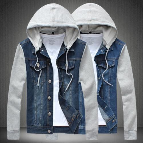 2020 new arrival free shipping mens casual fashion denim jacket with high quality and comfortable men denim jacket size M-5XL