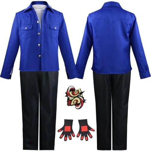 5pcs Anime Langa Hasegawa SK8 the Infinity Cosplay Costume Adult Men School Uniforms Halloween Carnival Party Dress up C90M142