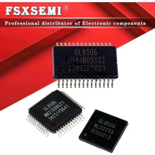 5pcs/lot GL850G GL850 GL850G-HHY22 USB 2.0 HUB Controller SSOP-28 QFN-28 QFP48