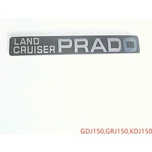 Car accessories body rear license plate back door ornament 75435-60150 for Toyota land cruiser Prado 2010-2018 GDJ150,GRJ150,KDJ