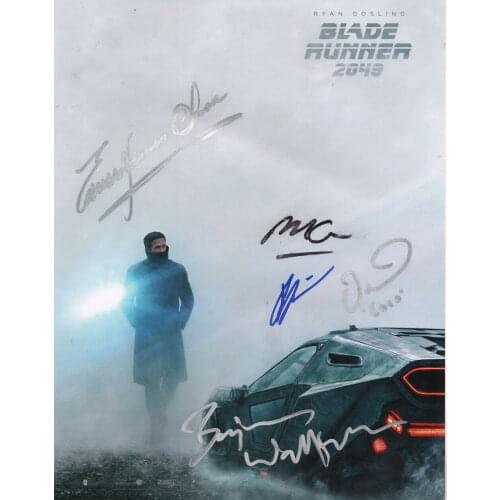 BLADE RUNNER 2049 CAST SIGNED PHOTO Art Film Print Silk Poster Home Wall Decor 24x36inch