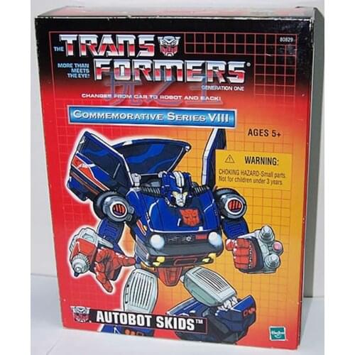 Deformation G1 US version re-engraving Mei Fu brake with heat sense robot PVC boy model toy