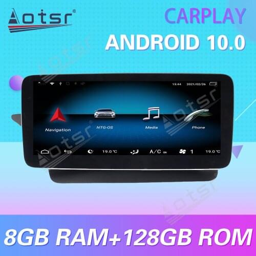 For MERCEDES-BENZ E LHD 2010-2015 10.25 Inch Android 10 Carplay Car Multimedia Radio Player GPS Navigation Stereo