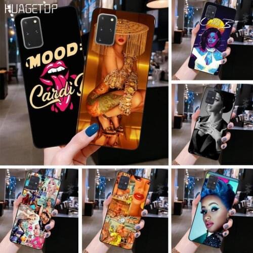 HUAGETOP American Rap Singer Cardi B Soft Phone Case Capa for Samsung S20 plus Ultra S6 S7 edge S8 S9 plus S10 5G lite 2020