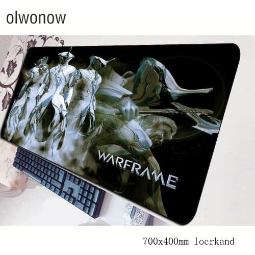 Warframe mousepad 700x400x3mm gaming mouse pad big gamer mat cute game computer desk padmouse keyboard Mass pattern play mats