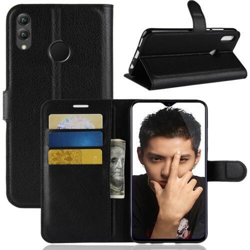 Fashion Wallet PU Leather Case Cover For Huawei Honor 8X Flip Protective Phone Back Shell With Card Holders