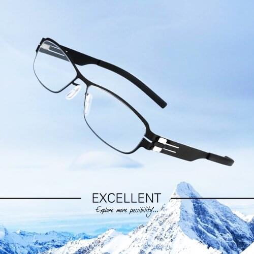 2021 new handmade non-screw male and female myopia glasses frame German version of literary prescription glasses frame
