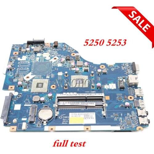 NOKOTION P5WE6 LA-7092P For ACER Aspire 5253 Laptop Motherboard MBNCV02002 mainboard CPU 100% full Tested