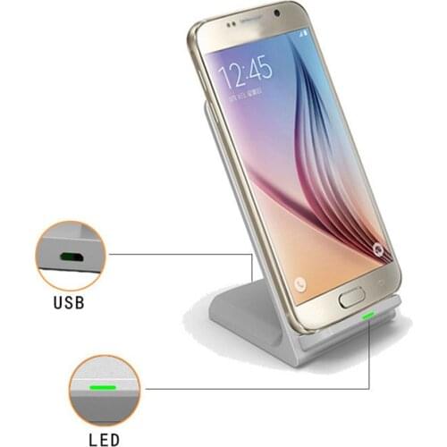 General Wireless Charging Bracket Double Coil Vertical And Horizontal Charging Safer Intelligent Protection