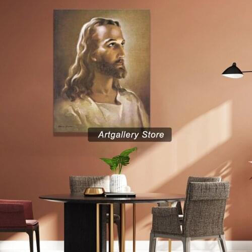 Jesus Canvas Poster Art Home Decor Wallpaper Decorative Wall Picture For Interior Living Room Framework