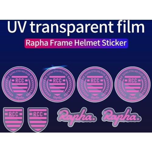 Rapha small label sticker bicycle frame decals bike Helmet stickers