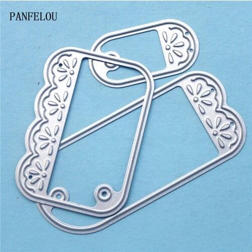 PANFELOU Metal craft Fine grid paper die cutting dies for Scrapbooking/DIY Easter wedding Halloween cards
