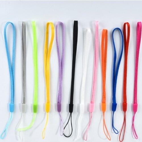 Nylon Handy Wrist Strap Lanyard String for Selfie Stick Camera Mobile Phone Straps USB Key ID Card Badge Holder DIY Hang Rope