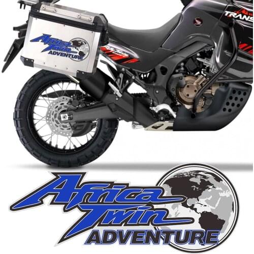 For Honda Africa Twin CRF1000L CRF 1000 1100 L Helmet Tank Pad Protector Adventure Aluminium Cases Motorcycle Stickers 2019 2020