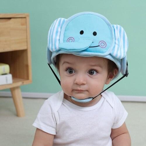 Toddler Baby Safety Helmet Head Protection Toddler Kids Adjustable Soft Headguard Cap
