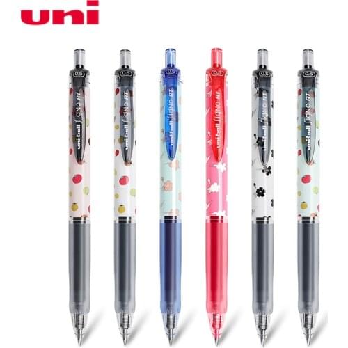 1PCS Japan Imported Uni Press Type Gel Pen UMN-105 Limited 0.5mm Business Signature Pen Quick-drying Student Exam Special