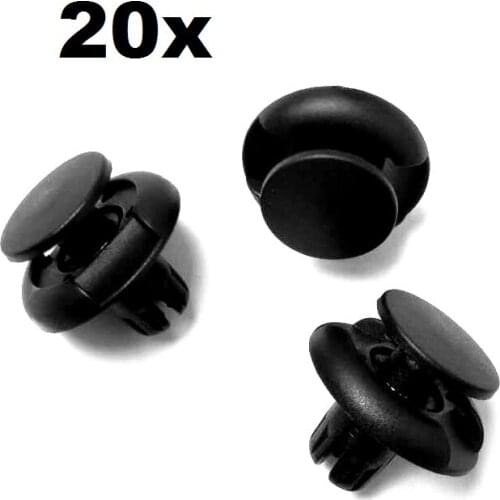 20x For Honda Door seal strip glue nail / Nylon Retainer Clip