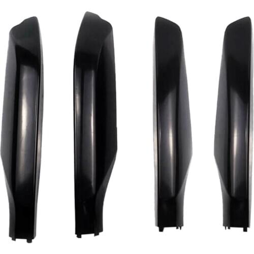 4Pcs/Set Black ABS Car Roof Rack Cover Rail End Shell Protect for Toyota Prado FJ150 2010-2019