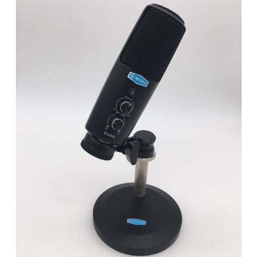 Alctron CU58 desktop USB condenser microphone plug-and-play USB device for recording and broadcasting