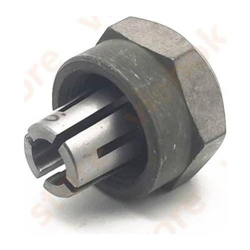 Collet 6MM with flange nut for METABO G400 G500 G700 GE700 GE700Basic GE710Compact GE710PLUS GE900PLUS GPA18LTX