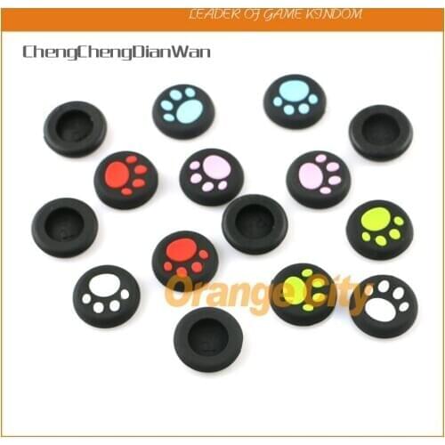 ChengChengDianWan 300pcs/lot Cat Claw grips Silicone girps Controller joystick Grips for ps4/xboxone/ps3/xbox360