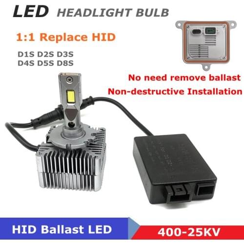 Goeser LED Car Light D3S LED D2S D1S D4S D5S D8S With CANBUS Error Free 100W 12000LM Replace Xenon HID D1 D2 D3 D4 D5 D8 LED