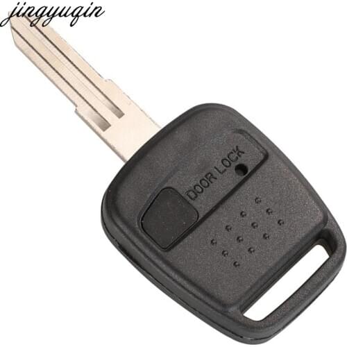 Jingyuqin 10pcs Remote Car Key Case Shell For Nissan Bluebird Lannia X-Trail Navara Micra Almera Primera A32 Fob Replacement