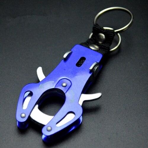 1Pc Fashion Delicate Climb Hook Carabiner Clip Lock Keyring Keychain Key Multicolor Durable Ring Chain rock climbing