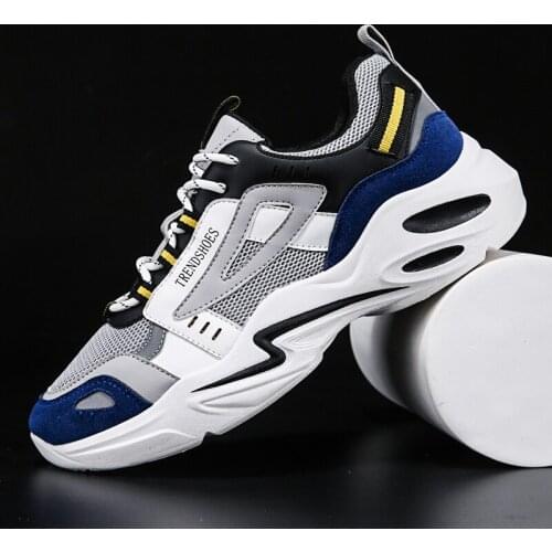 Men Casual Shoes For Men Fashion Sneakers Man Breath Outdoor Mens Solid Colors Autumn Fabric Youth Tide Color Mixing Light Shoes