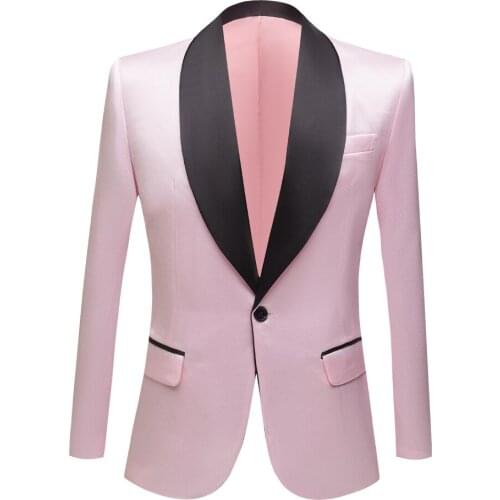 Mens bright face embossed suit Blue Coat 2020 Custom Made Casual Wedding Prom Groom Blazer Jacket