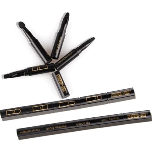 Pro 4in1 Make Up Brush Set Kit Foundation Eyeshadow Eyebrow Lip Brush