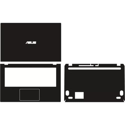 Carbon fiber Laptop Sticker Skin Decal Cover Protector for ASUS VivoBook x420ua x420u X420F 14"