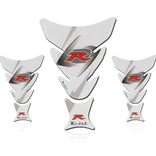 NEW 3d crystal transparent motorcycle sticker Decals Tank pad protector tank moto For Hon Yama Suzu Kawasa Duca Accessories