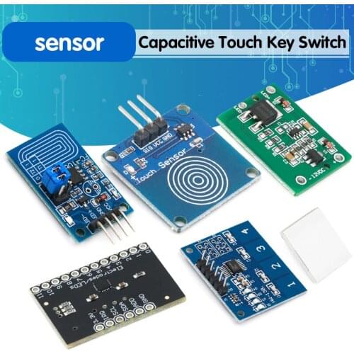 TTP223 12V 1-Channel Touch Relay Module Capacitive Touch Key Switch Sensor Self-Locking/No-Locking HTTM Touch Button For Arduino