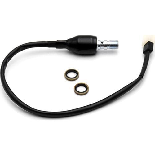 Universal Motorcycle Hydraulic Brake Pressure Rear Light Switch Hollow Bolt M10x1.25mm Cafe Racer For Honda Yamaha Suzuki BMW