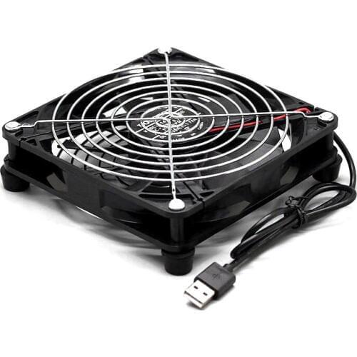 AC66U B1 USB Router Heat Dissipation 14CM fan DC 5V Double Ball Bearing Silent Desktop cooling Fan