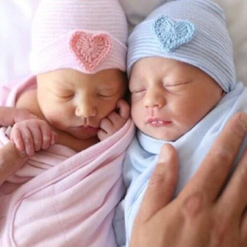 Newborn Baby Toddler kid Knitted Striped Hat Boys Girls Cotton Warm Cap for Children 2020 Winter Soft Head Clothing Accessories