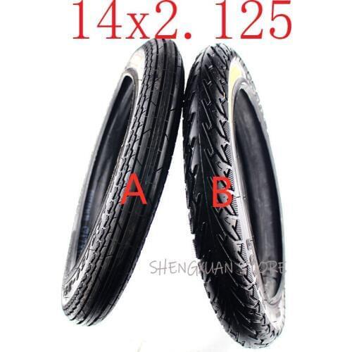 Good Quality Multi-style Various Patterns 14x2.125 54-254 Tire Inner Tyre and Outer Tyre Fits Many Gas Electric Scooter