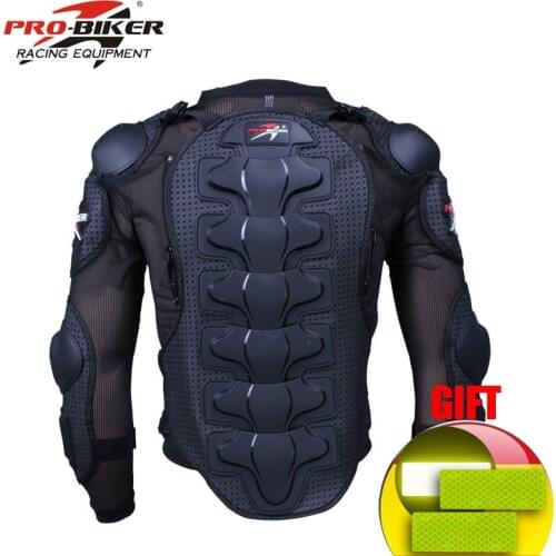 Pro-Biker motorcycle protective armor gear Jacket Full Body Armor cloth Motocross Turtle back protection Motorcycle Jackets