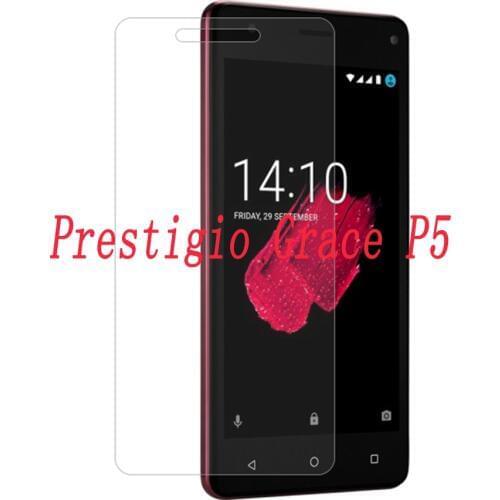 2PCS NEW Screen Protector phone For Prestigio Grace P5 phone Tempered Glass SmartPhone Film Protective Screen Cover