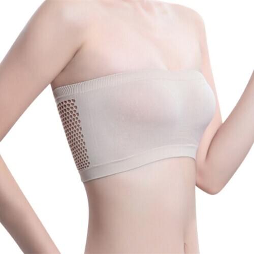 Women Sexy Strapless Brassiere Sport Bra Clothing Breathable Accessories Tops Crop Tops Fashion Underwear