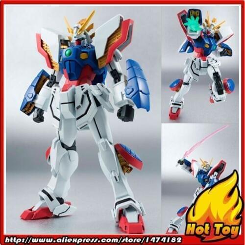 100% Original BANDAI Tamashii Nations Robot Spirits No.178 Action Figure - Shining Gundam from "Mobile Fighter G Gundam"