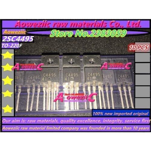Aoweziic 100% new imported original 2SC4495 C4495 TO-220F NPN power transistor transistor 3A 50V