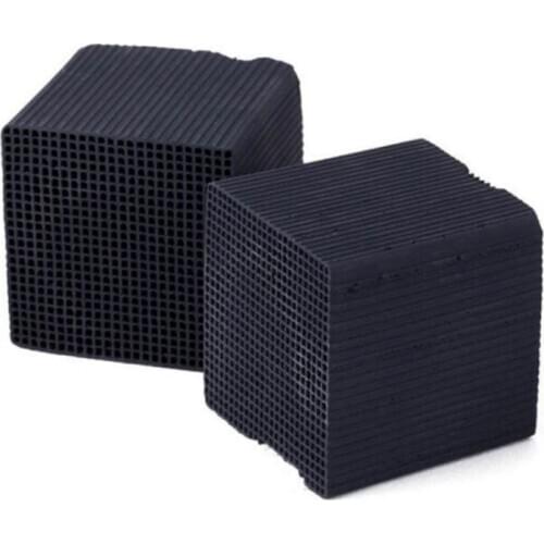 10X10CM Honeycomb Ultra Strong Filtration Absorption Household Activated Carbon Water Filter Eco-Aquarium Water Purifier Cube