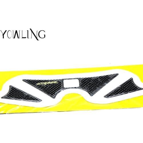 For Honda CBR250 CBR600 CBR1000R Motorcycle Steering Damper Bracket Oil Tank Fuel Gas Protection Plate Fork Sticker Badge Decal