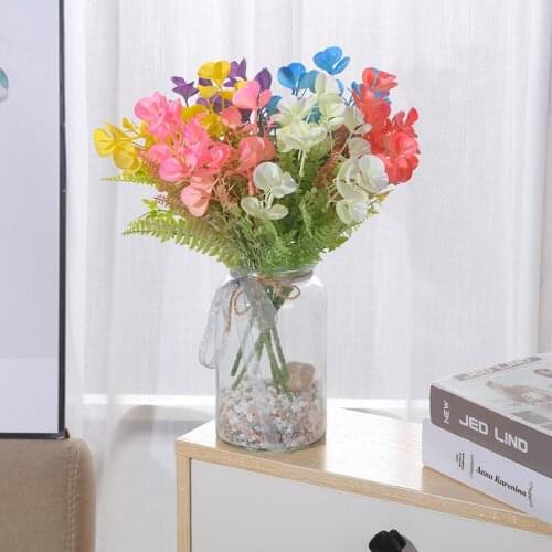 Home Vase Decoration Artificial Plant Ins Atomization Made Old Bean Grass Indoor Restaurant Artificial Flower