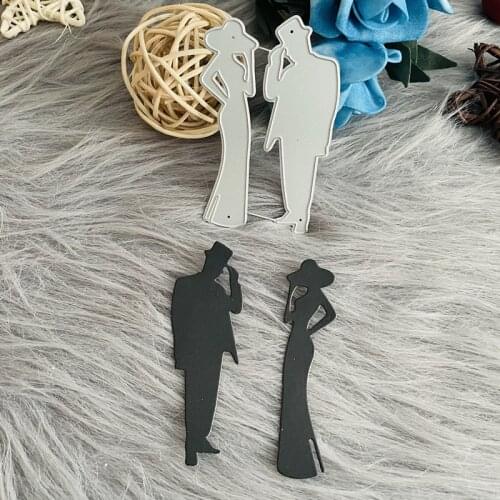 Women men lover heart Metal Steel Cutting Die Stencil For DIY Scrapbooking Paper/photo Cards Embossing Dies